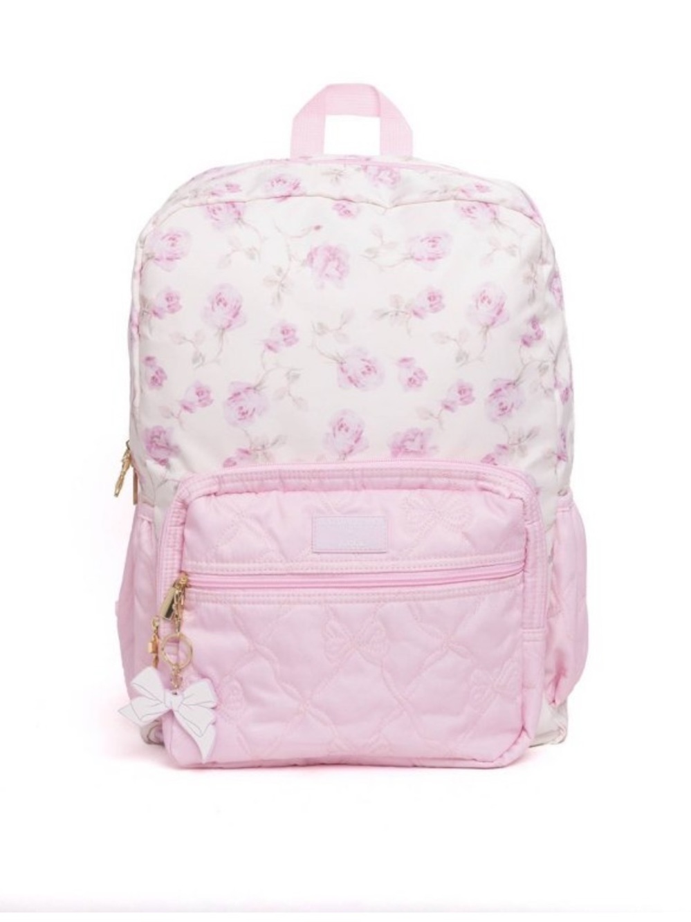 LoveShackFancy x Target - Yoobi Ribbon Rosa Backpack Sterling Dusk